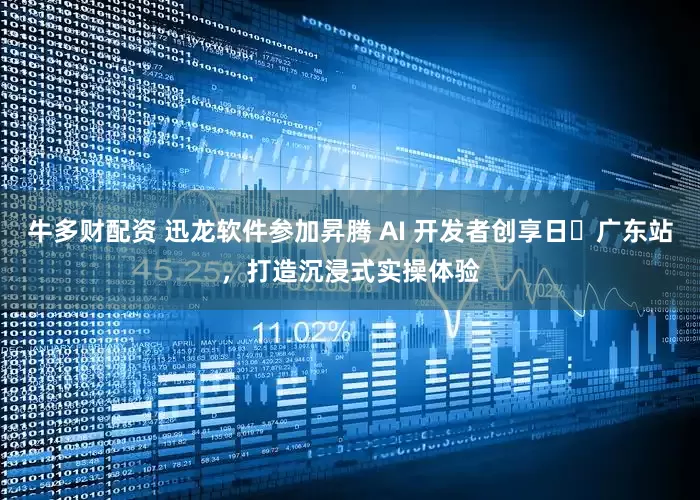牛多财配资 迅龙软件参加昇腾 AI 开发者创享日・广东站，打造沉浸式实操体验